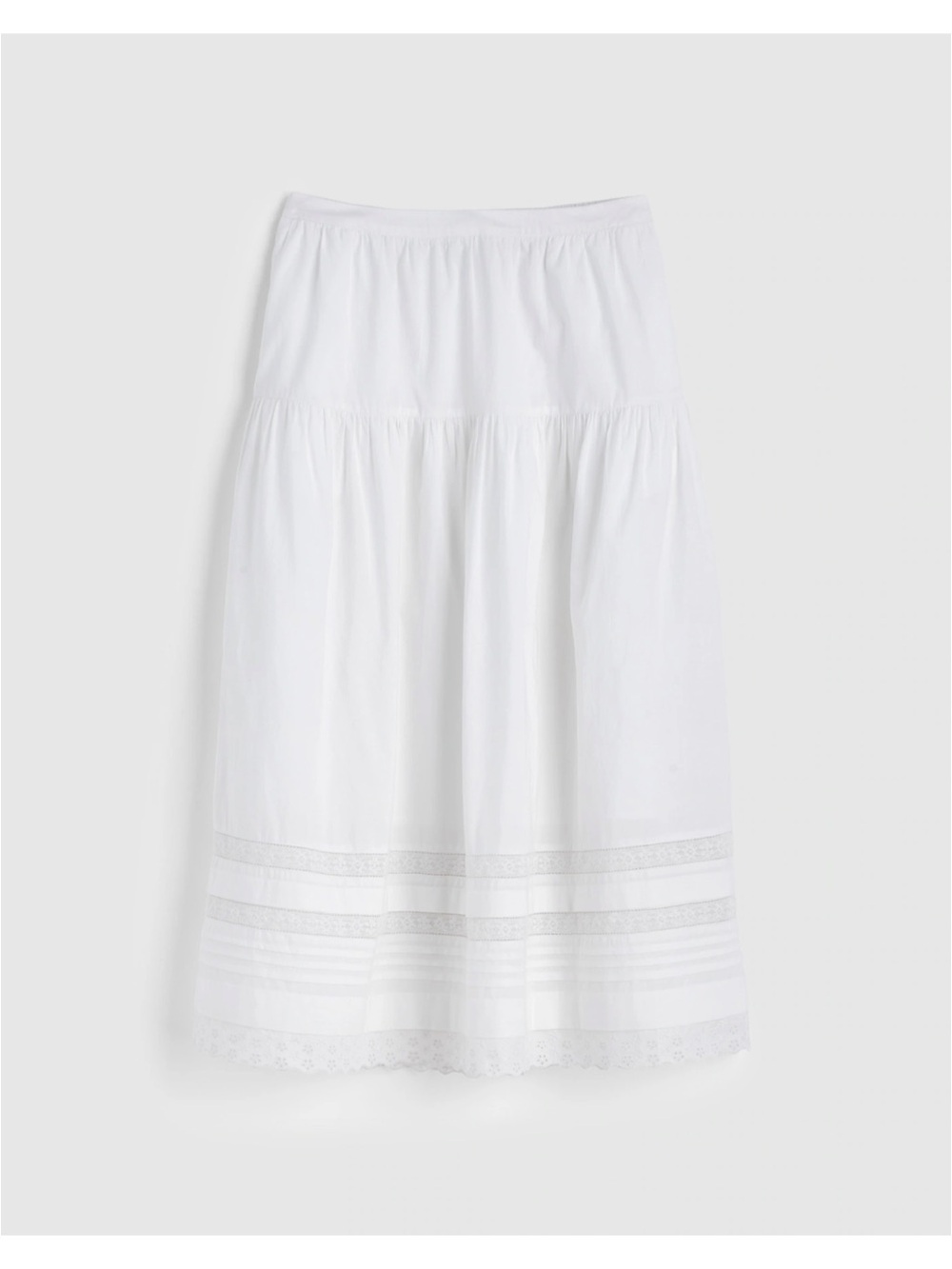 Madewell Pintucked Midi Skirt - Picture 6 of 9